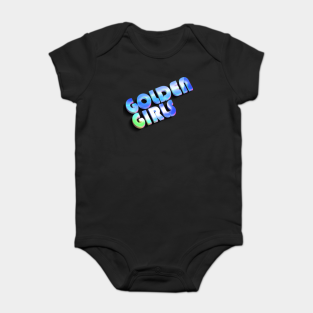 Golden Girls Baby Bodysuit - Holo Retro Golden Girls by Valentinus Rose